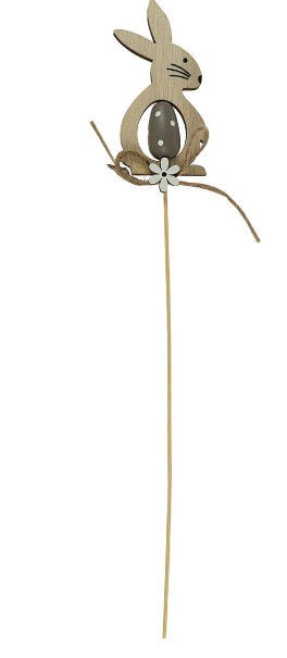 Drewniana dekoracja wielkanocna na piku mix  Arpex